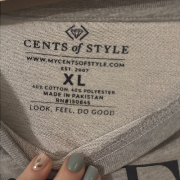 Gray Women's Sweatshirt - Picture 3 of 3